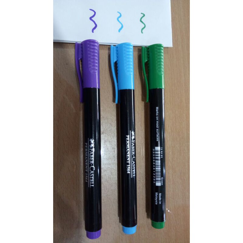 

FABER-CASTELL Spidol Permanen Mata Sedang