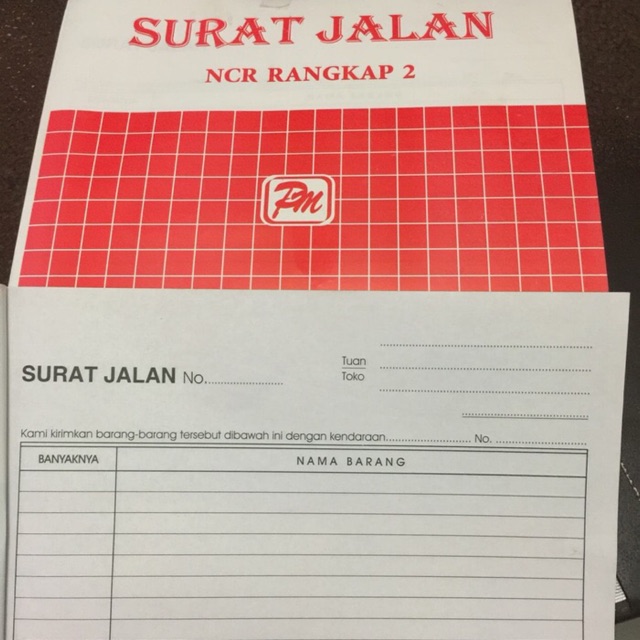 

Surat Jalan 2 Ply / Rangkap 2