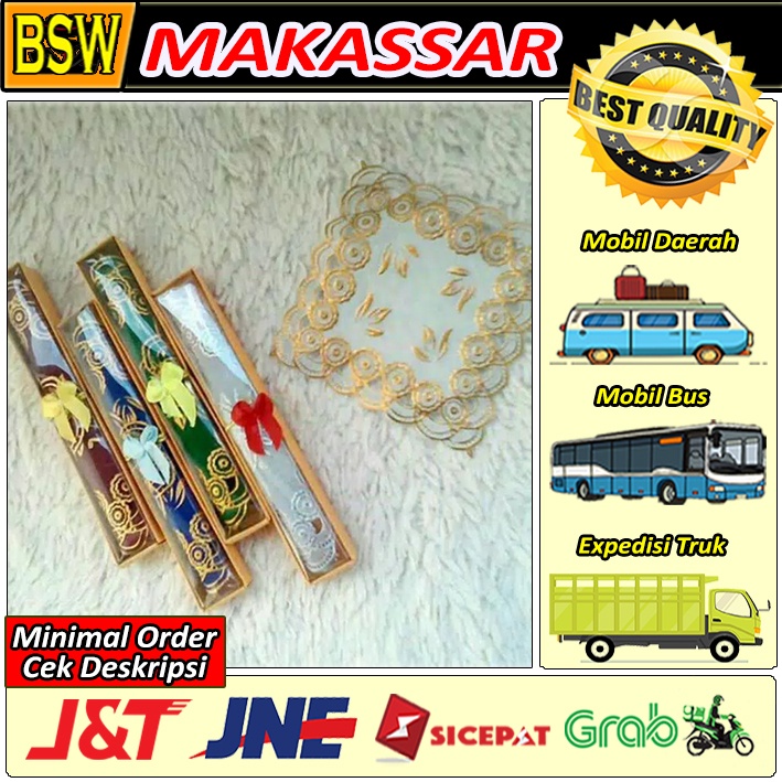 Jual ( Min.Order Cek Deskripsi ) Souvenir ALAS TATAKAN GELAS Kemasan ...