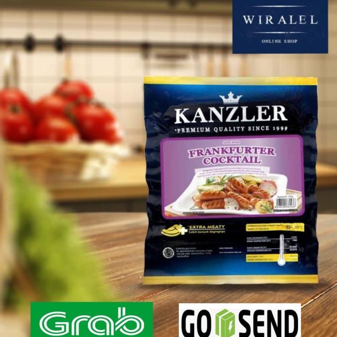 

windytriastuti13 SOSIS KANZLER FRANKFURTER COCKTAIL 500gr / 500 gr TERLARIS TERPERCAYA ORIGINAL