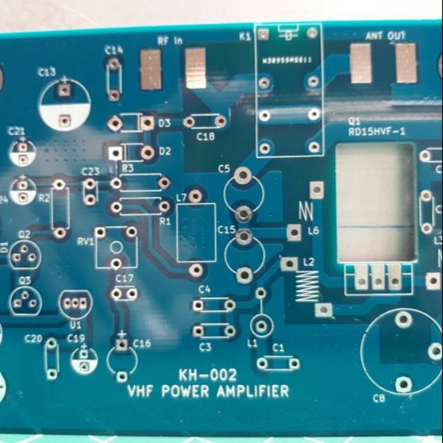 PCB booster VHF 144 Mhz 15-20W