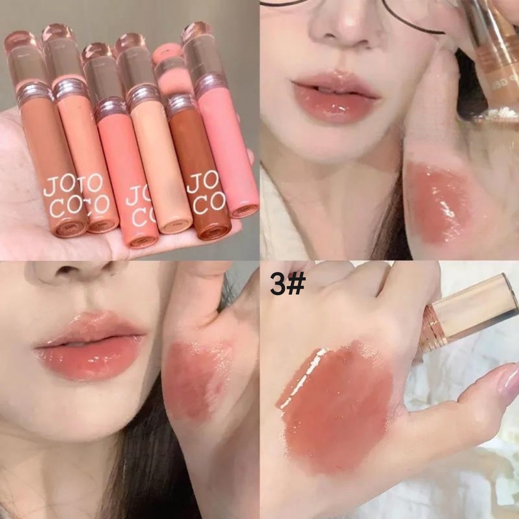 [HARGA PROMO]MURAH!!!JOCO Lip Glaze Inner Play Mirror LIP GLOSS LIP GLOW