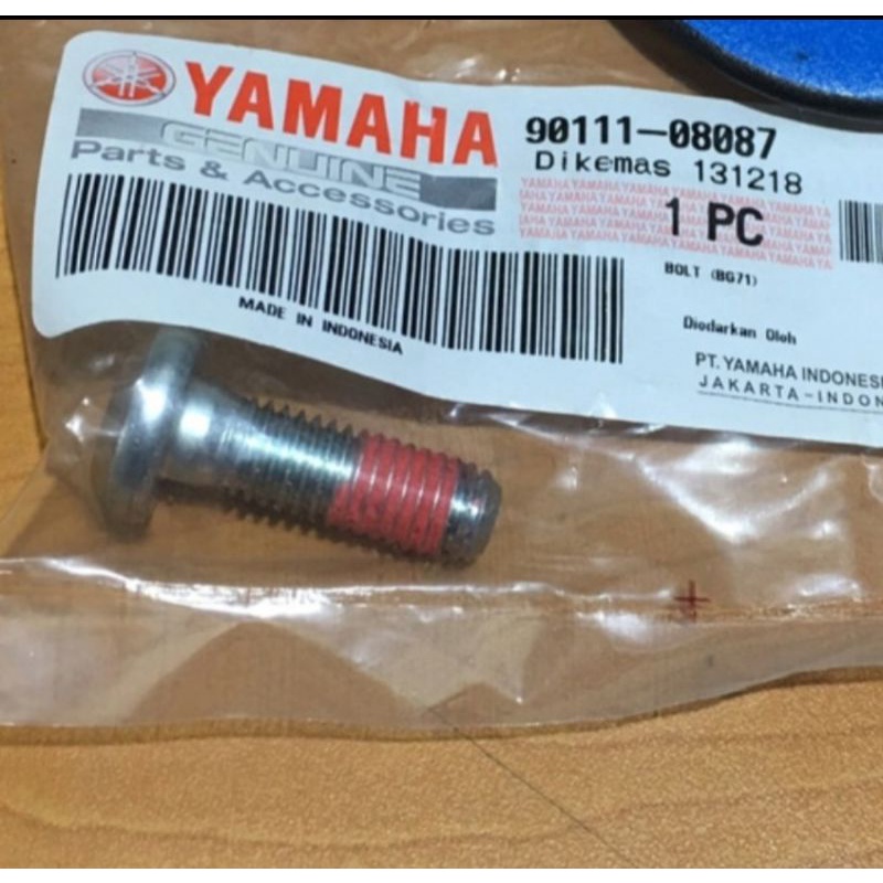 BAUT PIRINGAN CAKRAM XMAX X MAX XSR 155 ASLI ORI YAMAHA 90111 08087