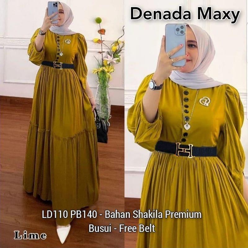 DENADA MAXY DRESS WD SHAKILA PREMIUM LD 110 XL BUSUI BAJU GAMIS COCOK UNTUK IBU MENYUSUI DAN TIDAK  MENYUSUI BAJU GAMIS WANITA TERBARU SIMPLE DAN ELEGAN BAJU DRES 2022