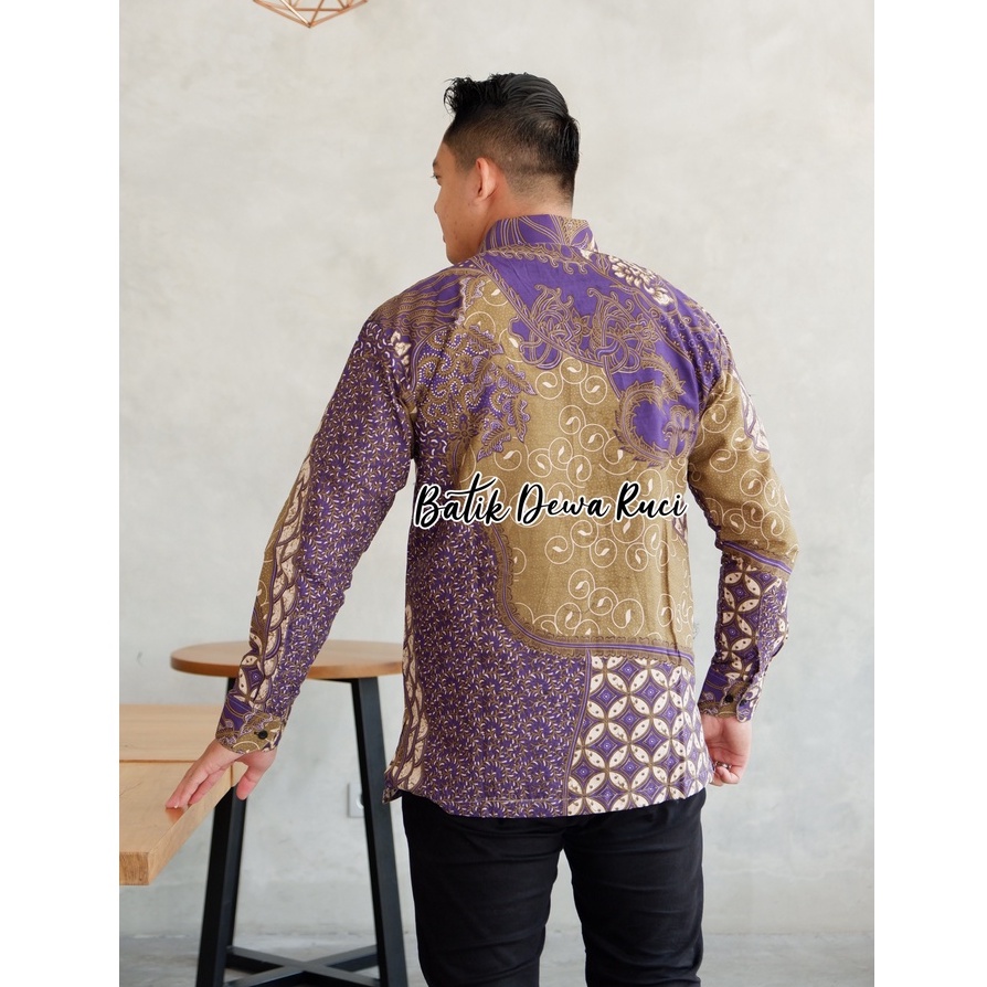 Kemeja Batik DAMAR WULAN Full Furing Size M-XXL High Quality