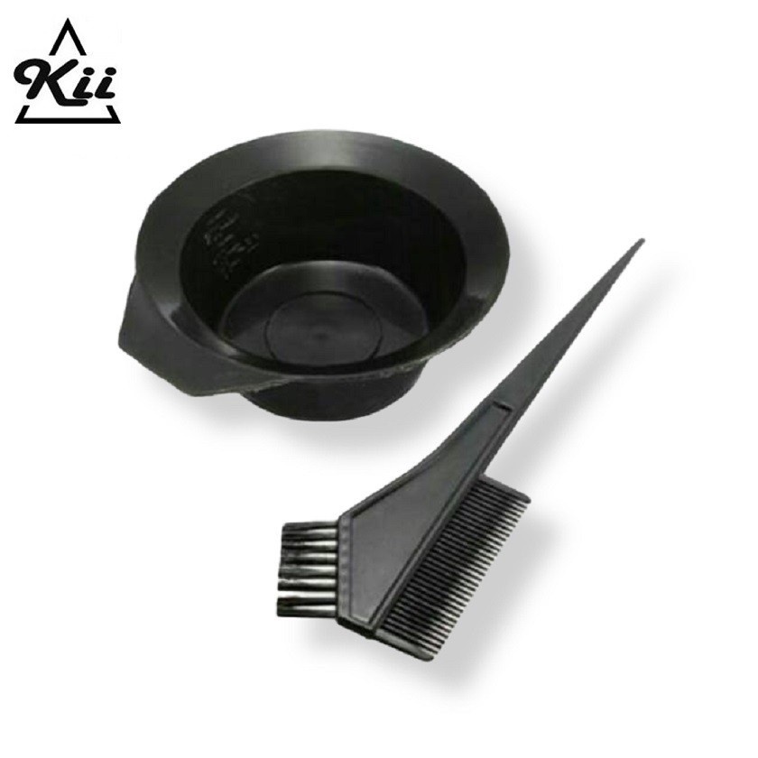 Mangkok Set Sisir Semir Rambut - Alat Make Up Sisir Semir Cat Rambut