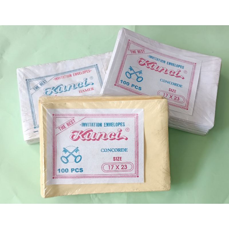 

Amplop Linen 17x23/Amplop Concorde 17x23/Amplop H*mer 17x23/Amplop A5/Amplop Undangan/Amplop Nikah