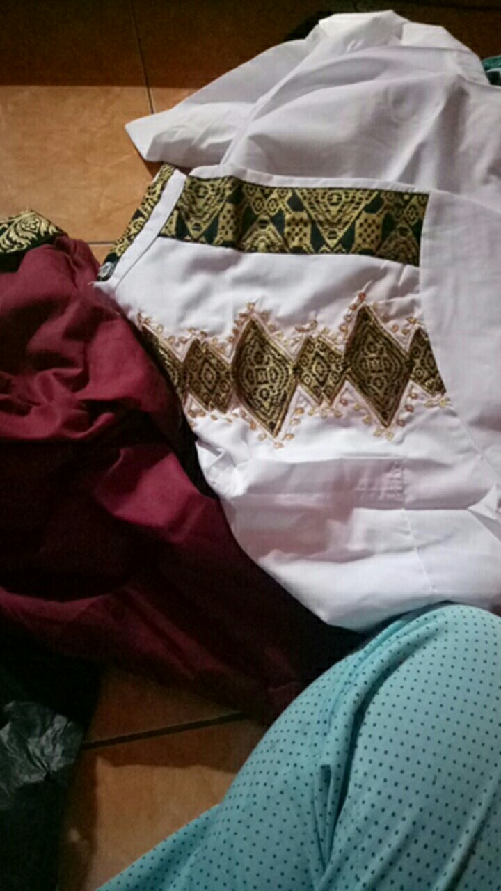 Hem Batik Atasan Pria Batik Pekalongan 88 Kemeja Formal Lengan Pendek M L Xl Murah Berkualitas