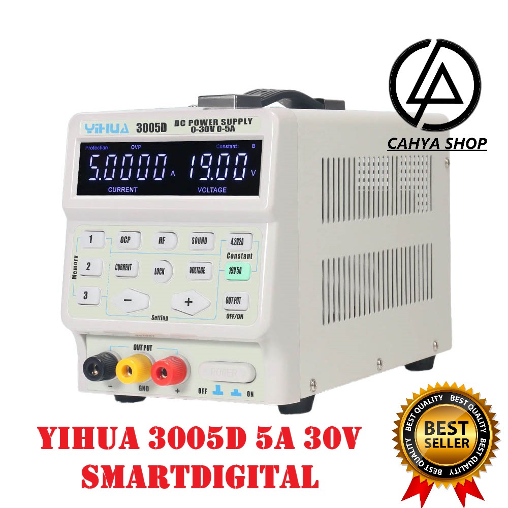 POWER SUPPLY YIHUA 3005D SMART DIGITAL 5A 30V ORIGINAL