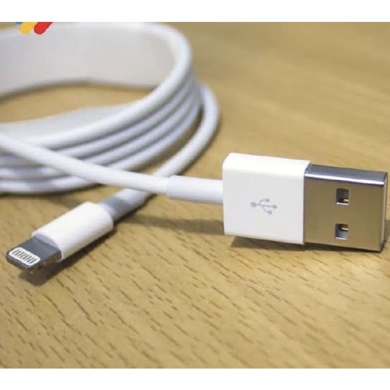 Kabel Usb Type Lightning 1 meter Fast Charging lPH0N5/6/6S/6G/7/7+/8+X/XS/XR Kabel Type Lightning