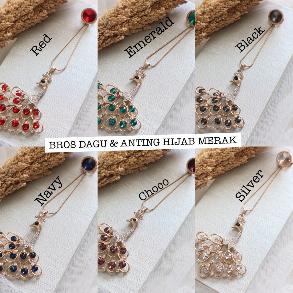 BROS DAGU 3 IN 1/ANTING HIJAB /BROS DADA HIJAB