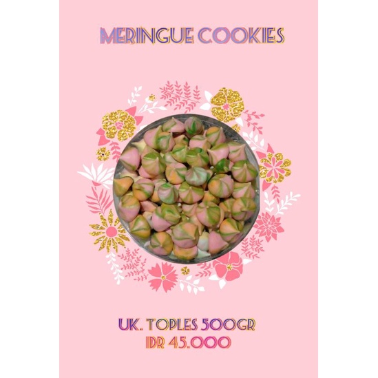 

Meringue cookies 250gr 500gr Kue Busa Manis kue kering