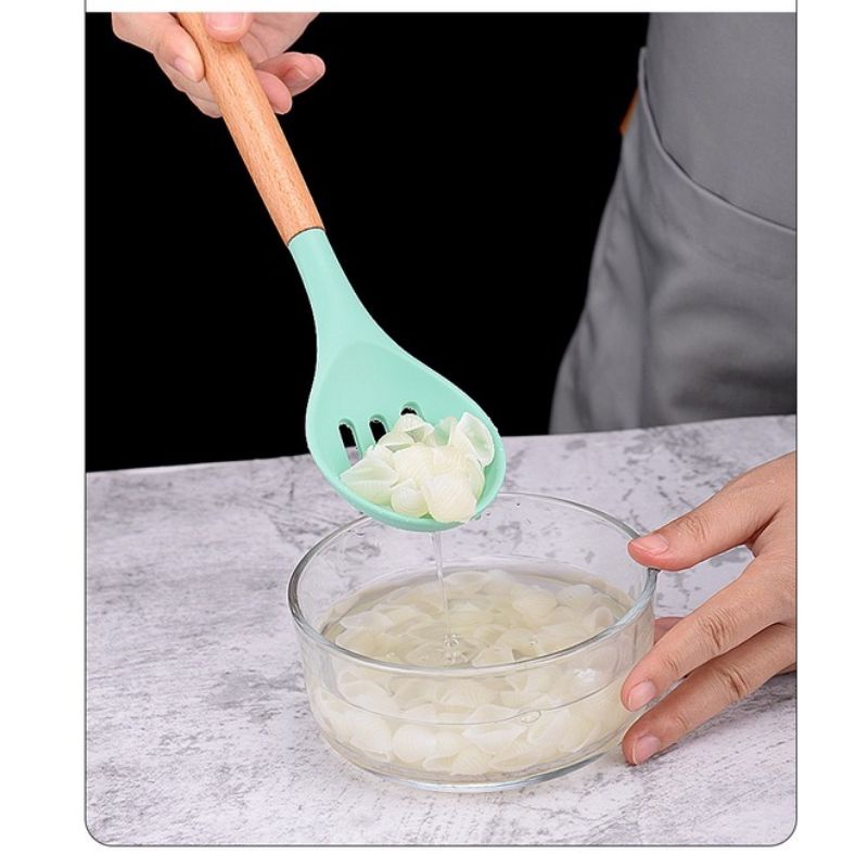 [MURAH] SPATULA SILICON PERLENGKAPAN MASAK 12 IN 1 FOOD GRADE