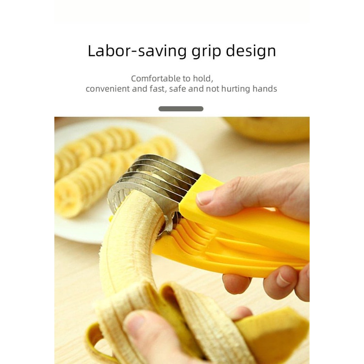 ALAT PENGIRIS / PEMOTONG PISANG ATAU SOSIS BANANA SLICER (JAYA ACC)