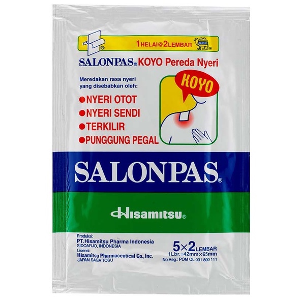 SALONPAS - Koyo Pereda Nyeri 1 Lembar