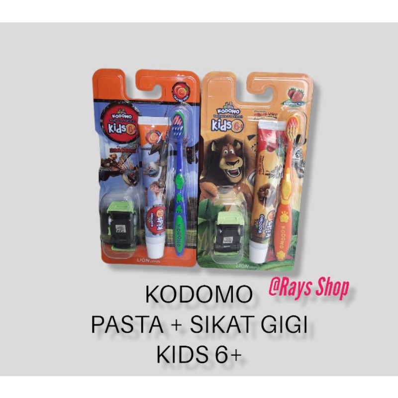 KODOMO KIDS 6+ PASTA SIKAT GIGI RANDOM