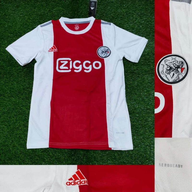 JERSEY BOLA AJAX HOME  2021 /  2022 BAJU BOLA GRADE IMPORT 21-22