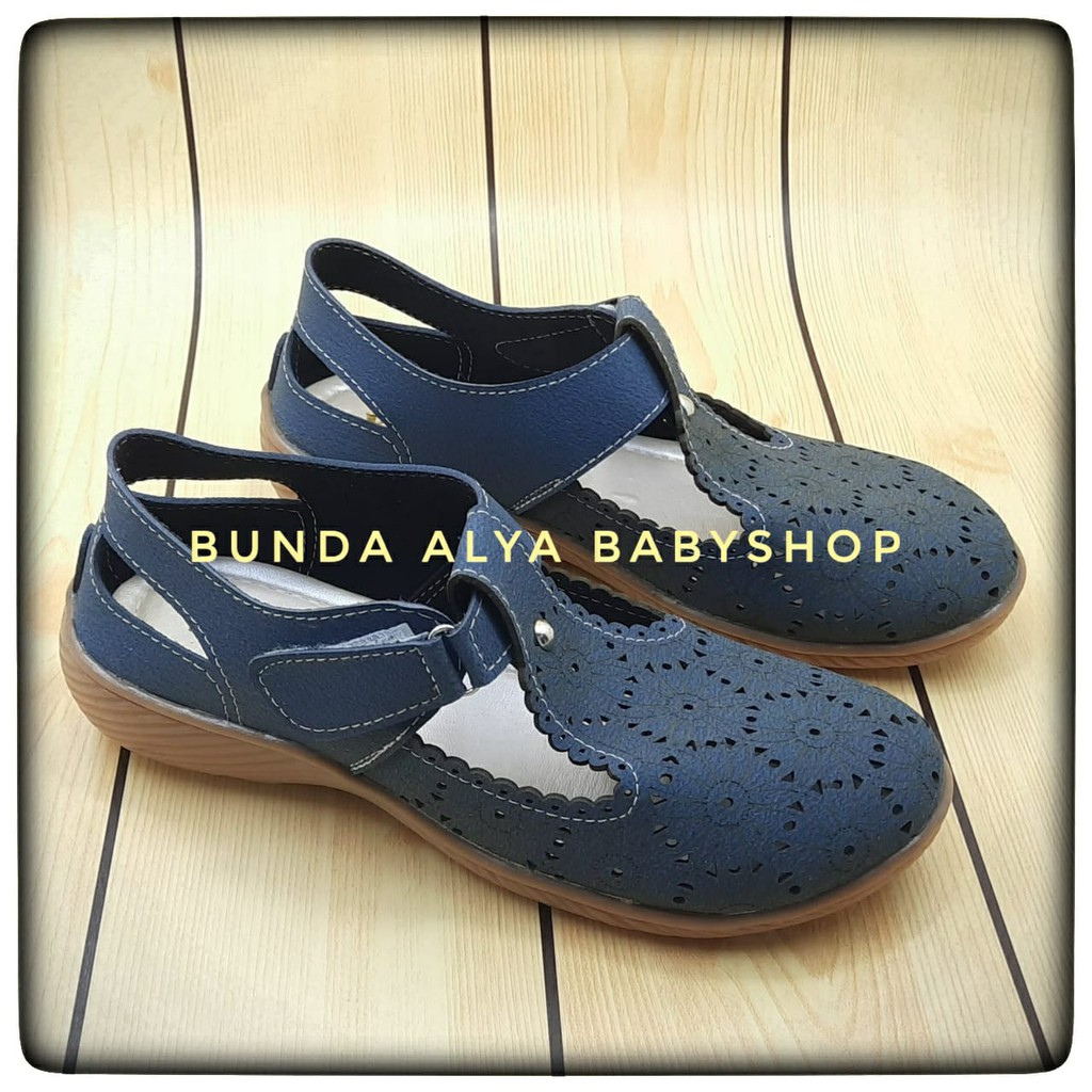 Sepatu Kerja Wanita NAVY Size 37 - 40 - Sepatu Cewek Formal Semi Formal - Sepatu Perempuan Casual