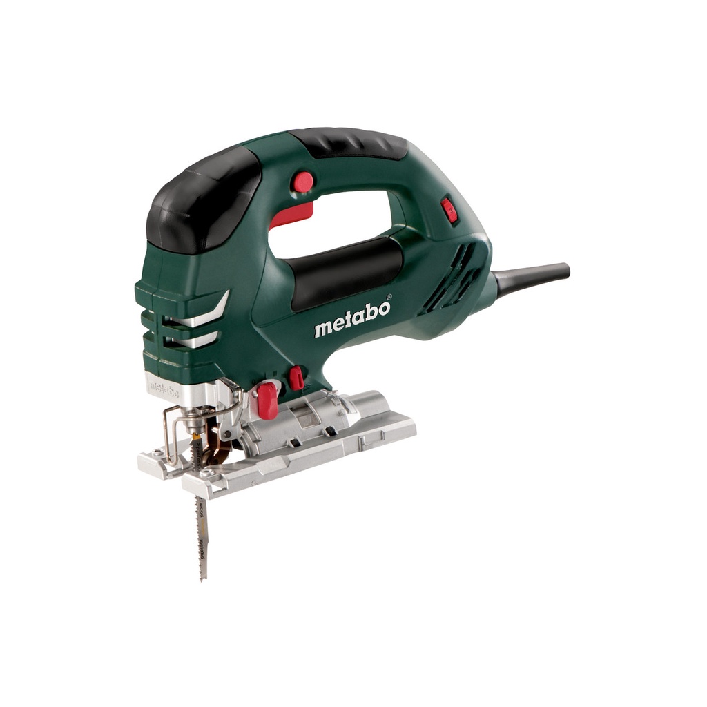 JIG SAW METABO STEB 140 MESIN GERGAJI TRIPLEK VARIABLE SPEED 3100 RPM KEYLESS 26 MM / MESIN GERGAJI UKIR KAYU LISTRIK 750 WATT / JIGSAW T SHANK / JIGSAW BRUSHED / JIGSAW MADE IN JERMAN / JIGSAW MADE IN CHINA / MESIN JIGSAW HEAVY DUTY / JIGSAW ORBITAL