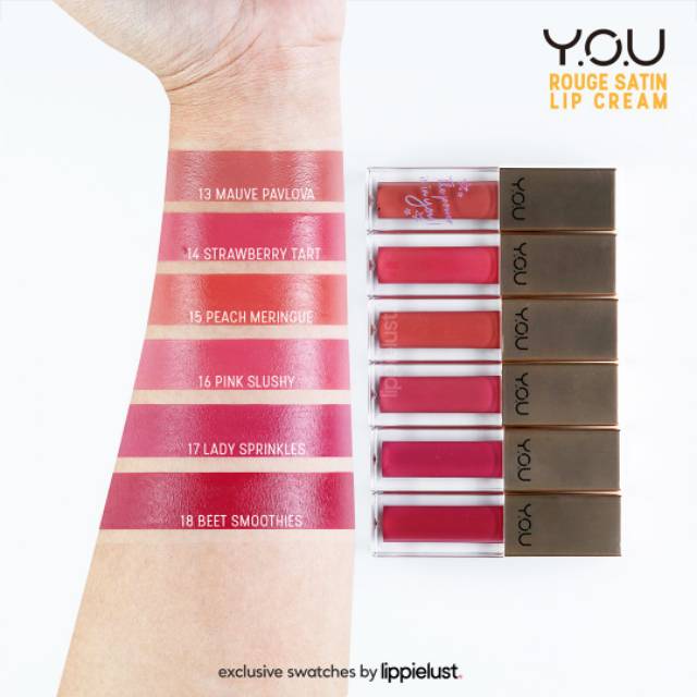 Y.O.U The Gold One Rouge Satin Lip Cream - YOU