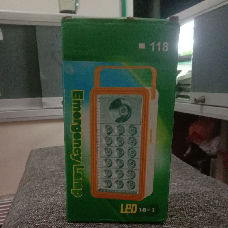 lampu emergency/ senter lampu led pake batre