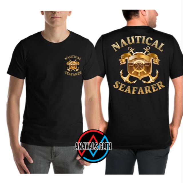 KAOS DISTRO PRIA/KAOS PELAUT/SABLON BELAKANG