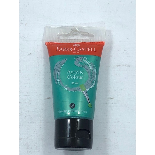 

FABER ACRYLIC 30 ML METALIC PHTHALO GREEN