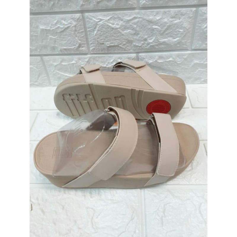 Sandal Selop FITFLOP Shiny Leather Slide Women