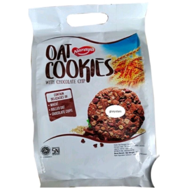 Naraya oat cookies 320 gr chips