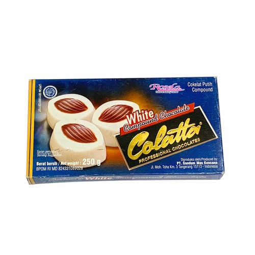 

Colatta White Compound/ Coklat Putih 250 Gr