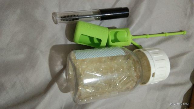 Silicone Case Essential Oil Hijau 15ml Dan 5ml Accessories Aromatherapy Minyak Atsiri Gantungan Oil