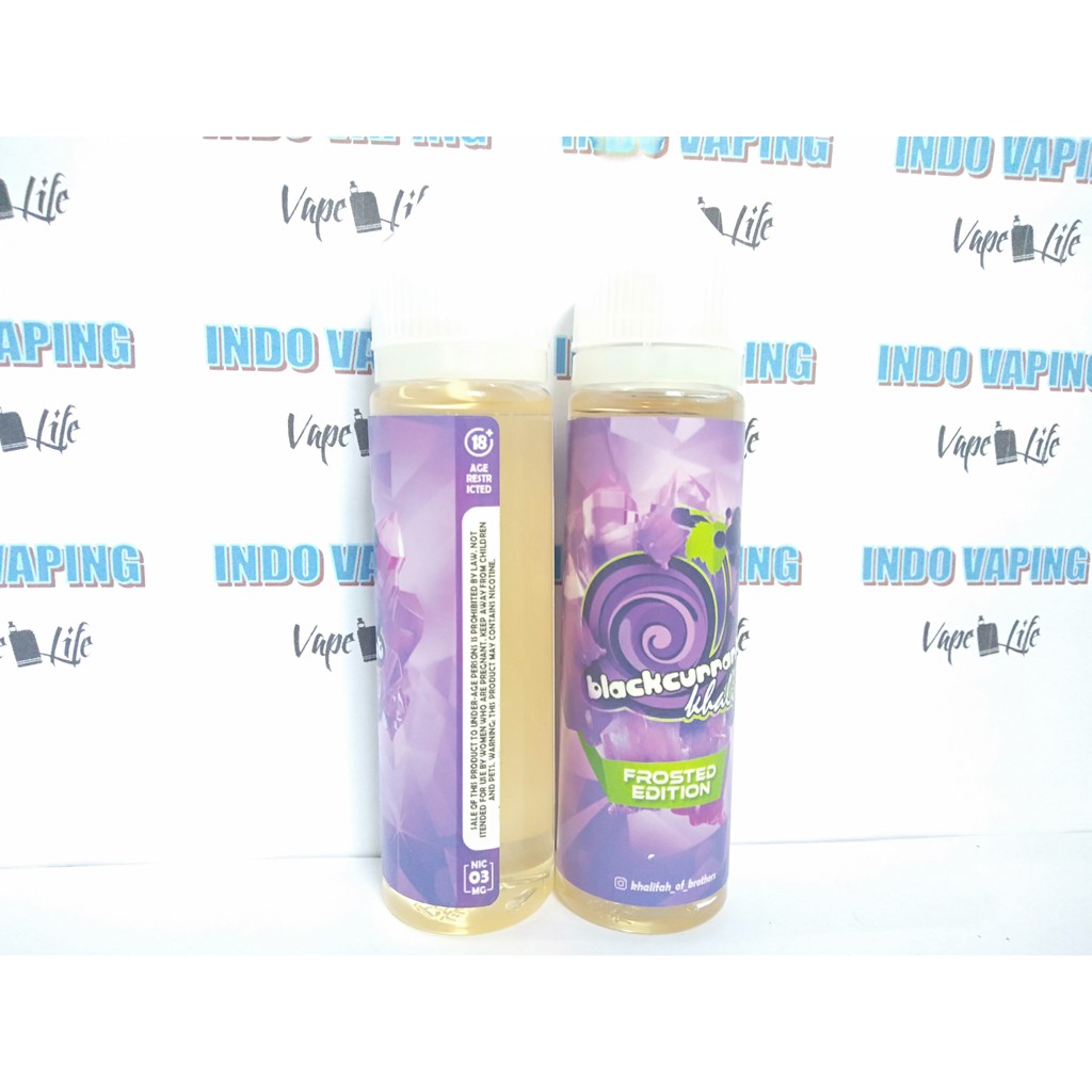 Blackcurrant Khalifa 60ML E Liquid Vape Vapor Black Currant E Juice CUKAI