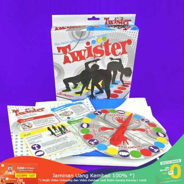 (BISA COD) RVOSTR Permainan Twister Body Games - S180156