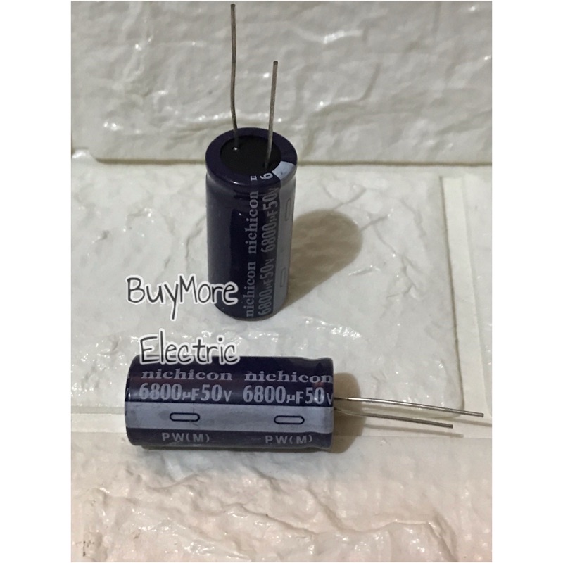 HARGA SATUAN ELCO 6800UF 50V ELCO NICHICON2 ELKO 6800 UF 50V ELCO 50V