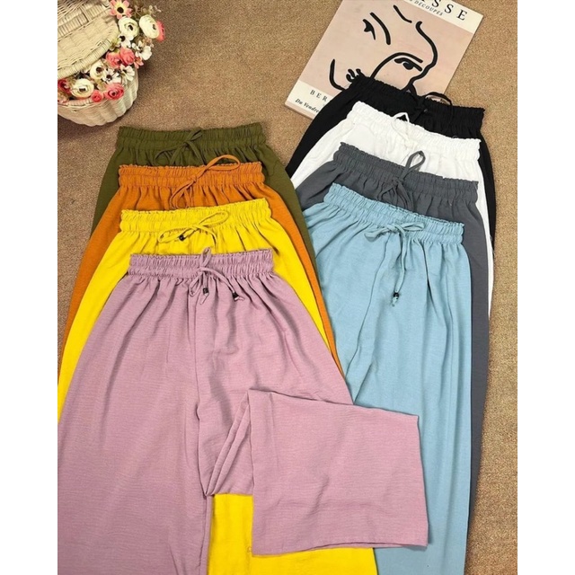 KULOT AIR FLOW PREMIUM / KULOT RAYON CRINKLE /  CELANA KULOT TERLARIS 2022