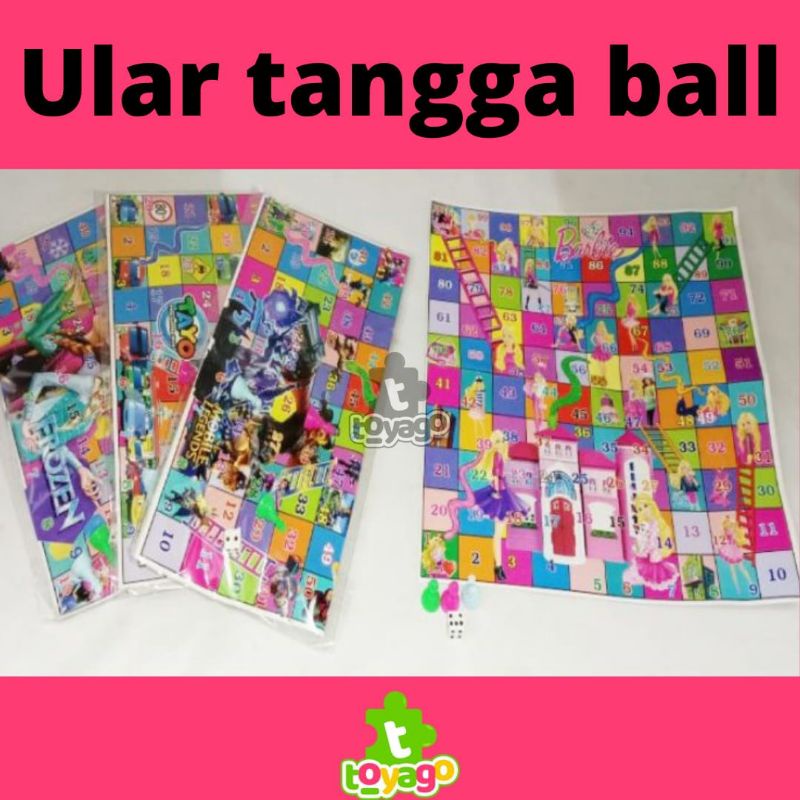 Mainan Ular Tangga Jadul Isi 50 Pcs Grosir Murah