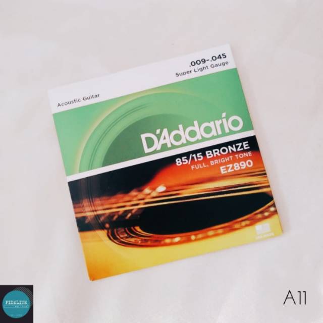 COD Senar Gitar Acoustic Strings | D'Addario EZ 890 TERMURAH