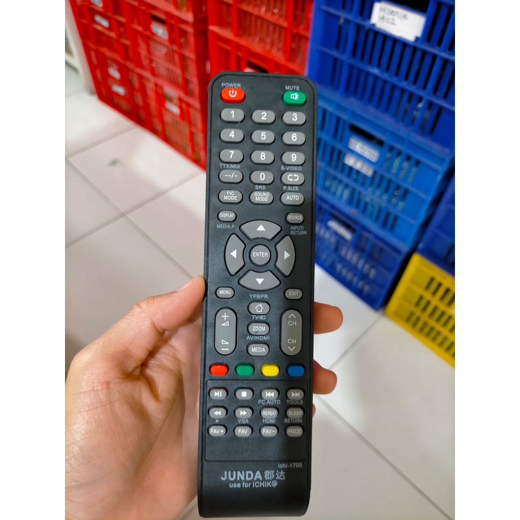 Remot Universal LCD LED TV Cina JUNDA ICHI-1700