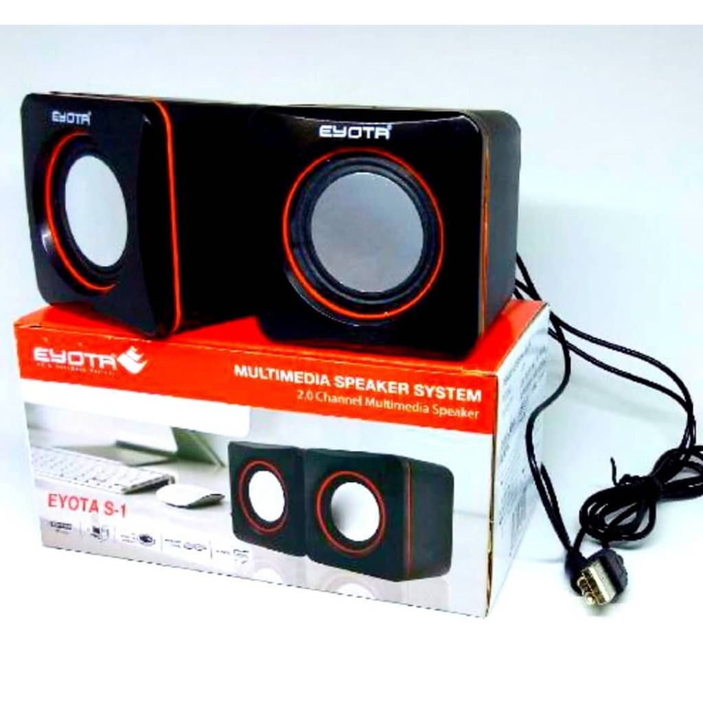 Speaker USB Eyota S1 with volume / Speaker multimedia Eyota S1