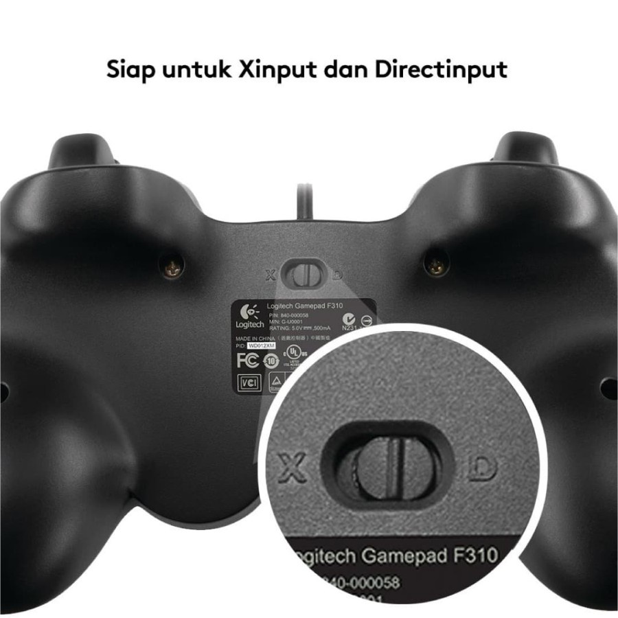 Gamepad Logitech F310