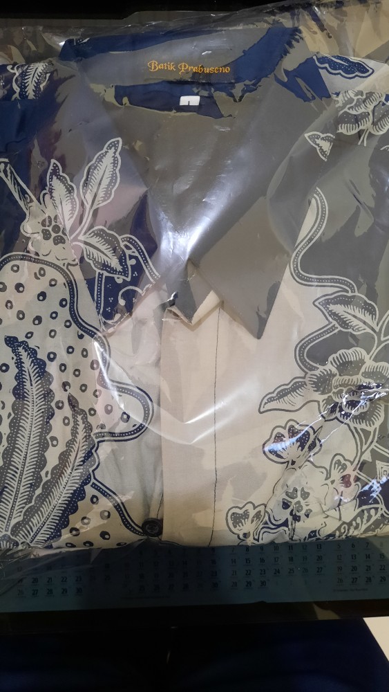 Cendrawasih Kasmaran Kemeja Batik Pria Lengan Panjang Premium Furing Hem Baju Seragam Kantor Modern