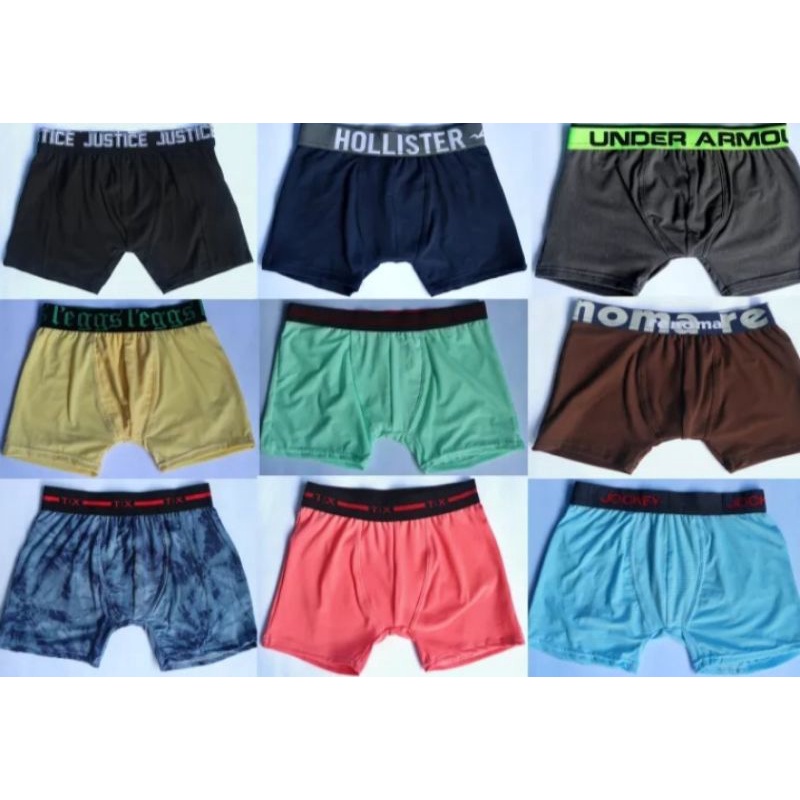 celana dalam pria boxer/CD boxer paket 3pcs