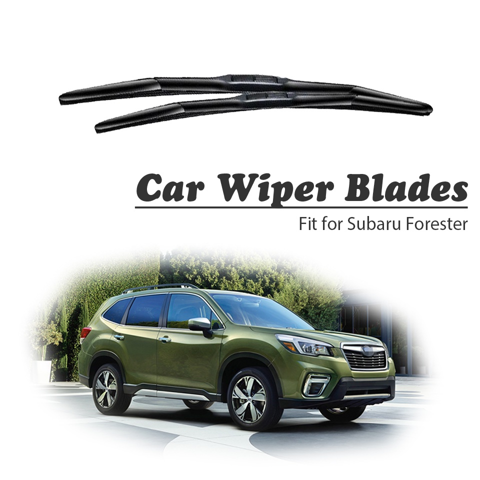 1 Set Karet Wiper Kaca Depan Mobil Untuk Subaru Forester 2018 2017 2016 2015 2014-1997