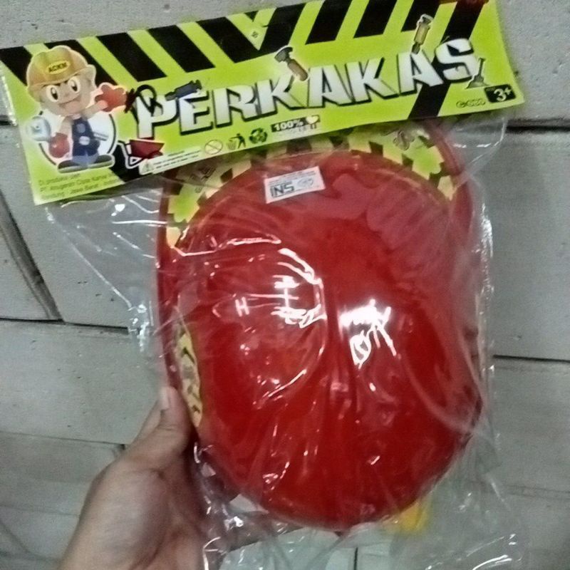 Mainan Alat Perkakas Tukang Helm C080