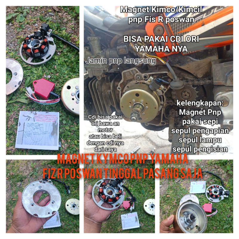 Pengapian Kymco Kimcil Pnp Yamaha FizR Poswan Force One Set Sigma