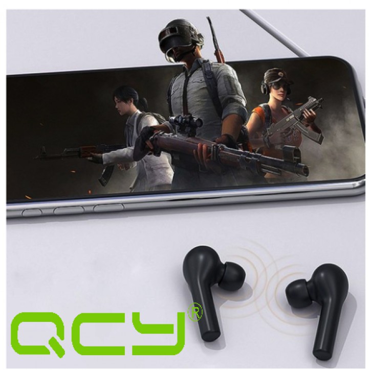 814 QCY T5 Pro Bluetooth 5.0 TWS Gaming Earphone Wireless Charging