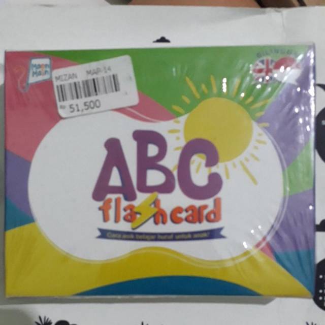 Flash card ABC mizan