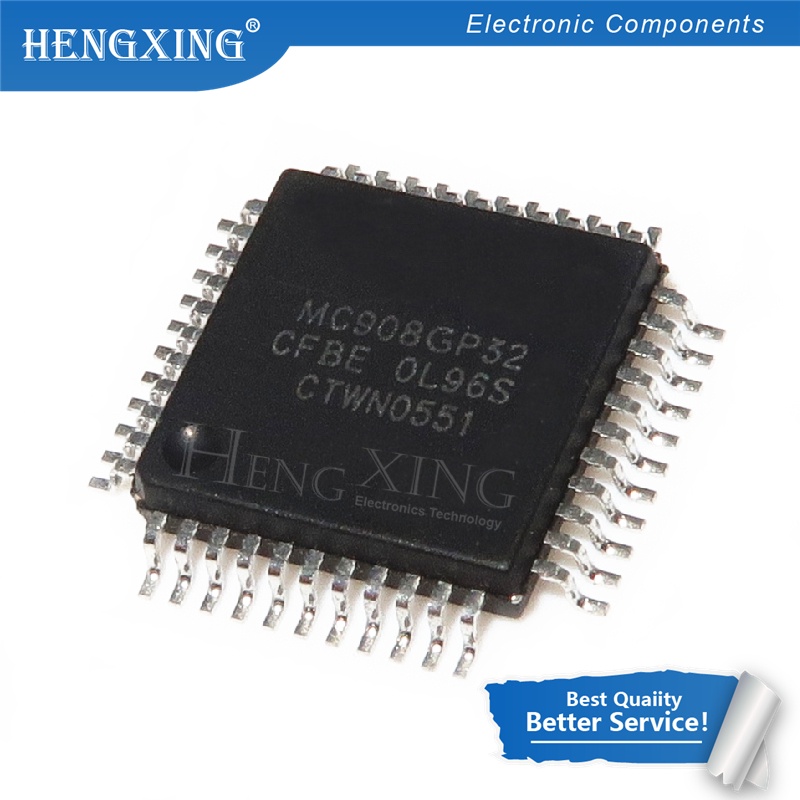 100pcs Ic MC68HC908GP32CFB MC908AB32CFUE MC908AP32CFBE QFP