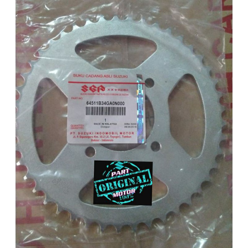 Ger gear belakang thunder 125 ori SGP