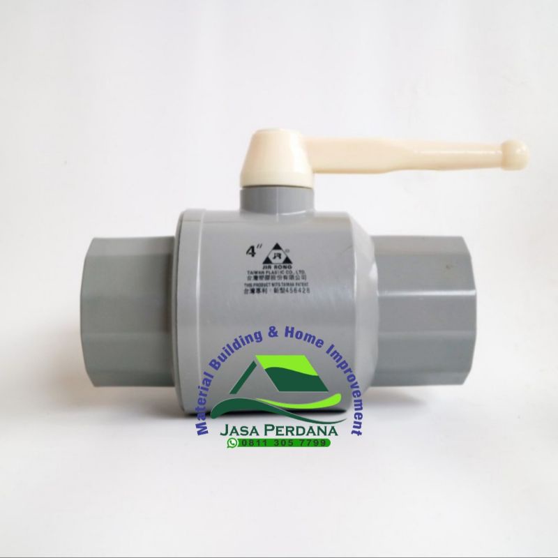 Jual Stop Kran Ball Valve Pvc Jia Rong Shopee Indonesia